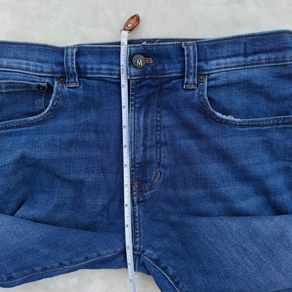 Madewell Men’s Athletic Slim Jeans W32 L30 Blue CoolMax Stretch Denim