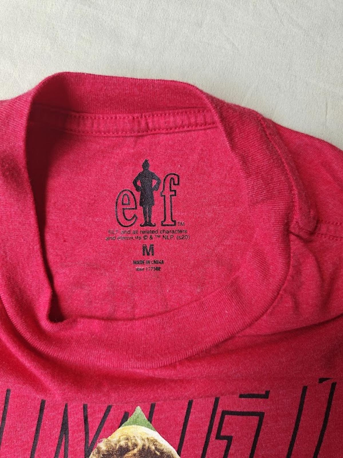 Elf Movie OMG Graphic T-Shirt Christmas Holiday Tee