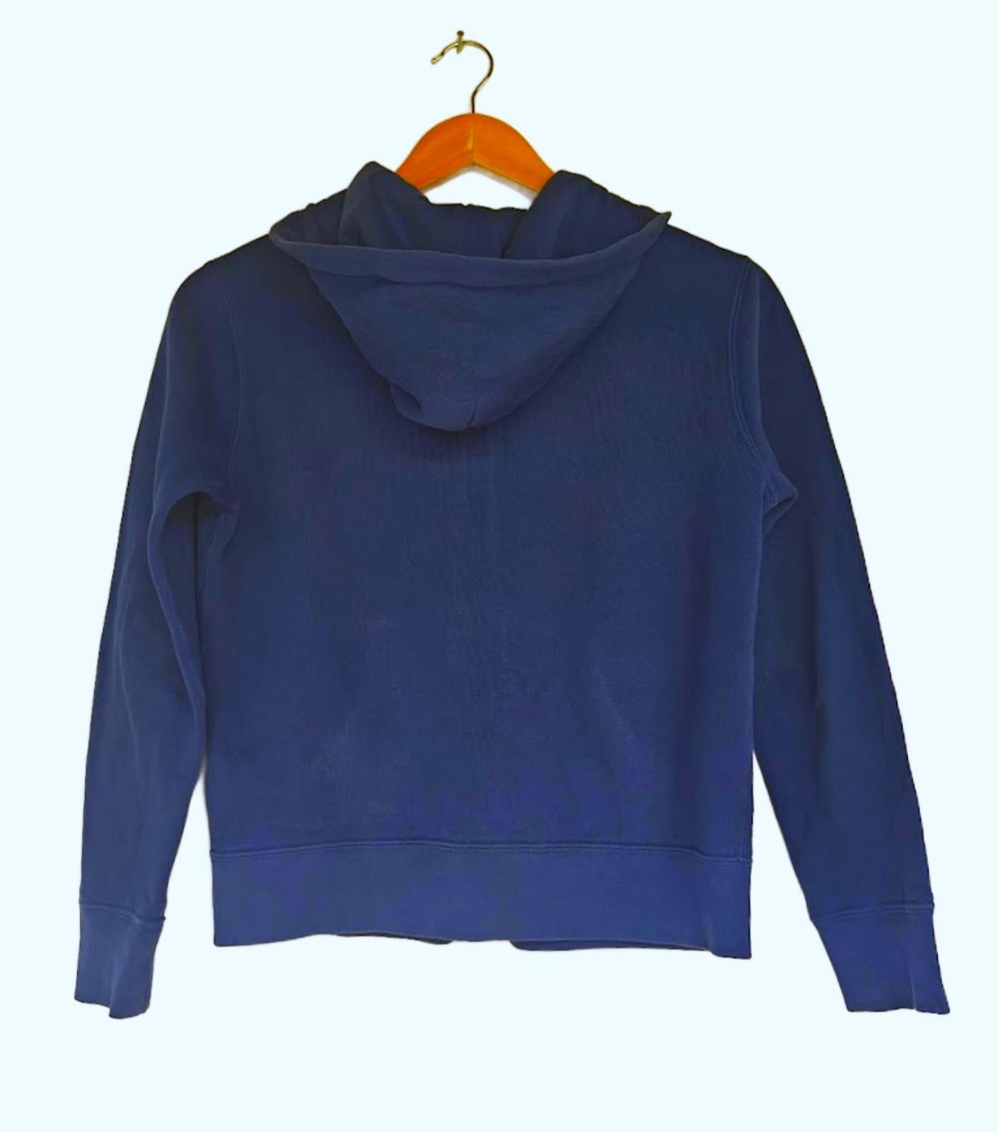 Polo Youth Zip Up Hoodie in Royal - Size M