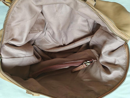 The Sak Tan Laurel Canyon Satchel with Tassel Boho Hobo Purse