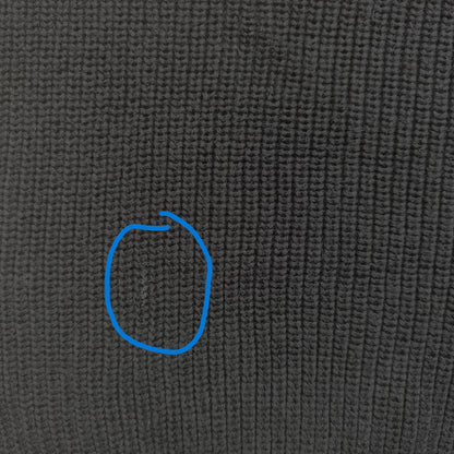 Lulu Kids Sweater 4/5 Rainbow Stripe Crewneck Knit Charcoal Gray