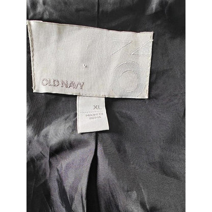 Old Navy Gray Wool Blend Coat Women’s Size XL