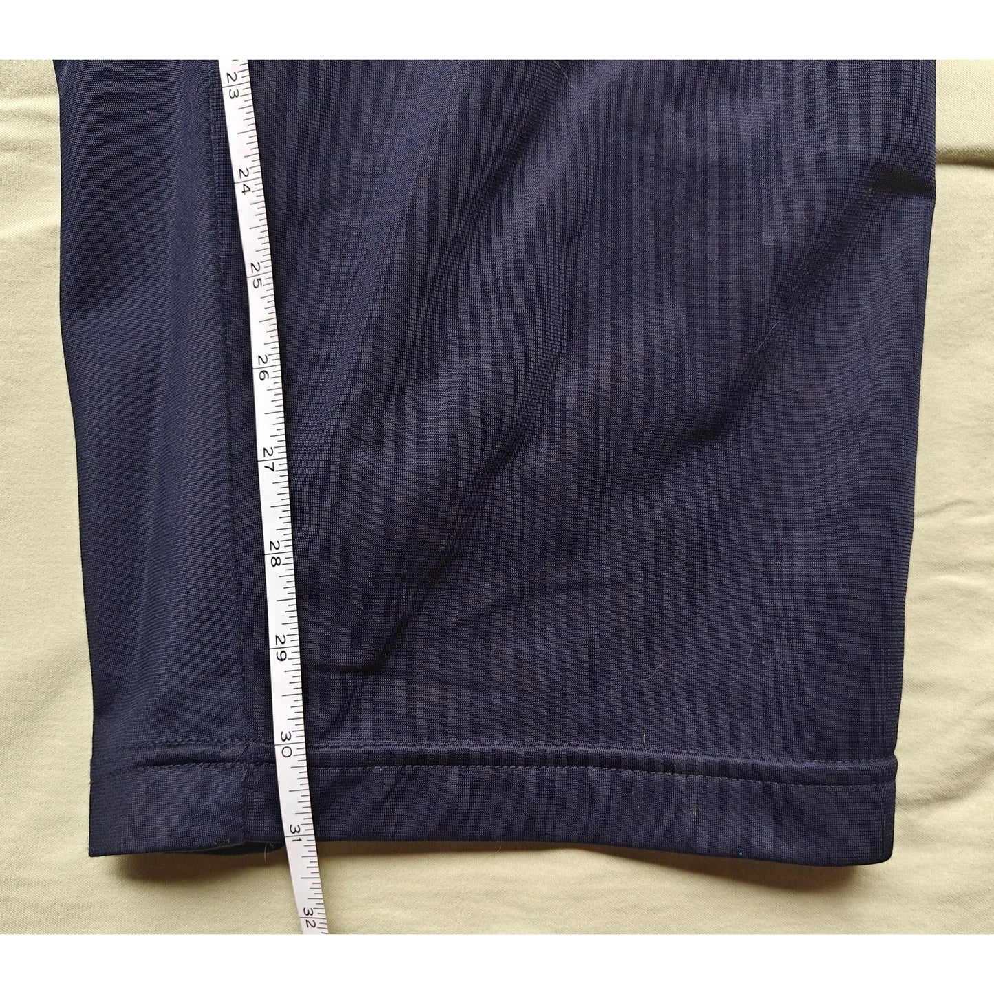NordicTrack Navy Track Pants Men’s Large L – Side-Stripe Warm-Up Athletic Pants, Elastic Waist