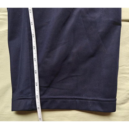 NordicTrack Navy Track Pants Men’s Large L – Side-Stripe Warm-Up Athletic Pants, Elastic Waist
