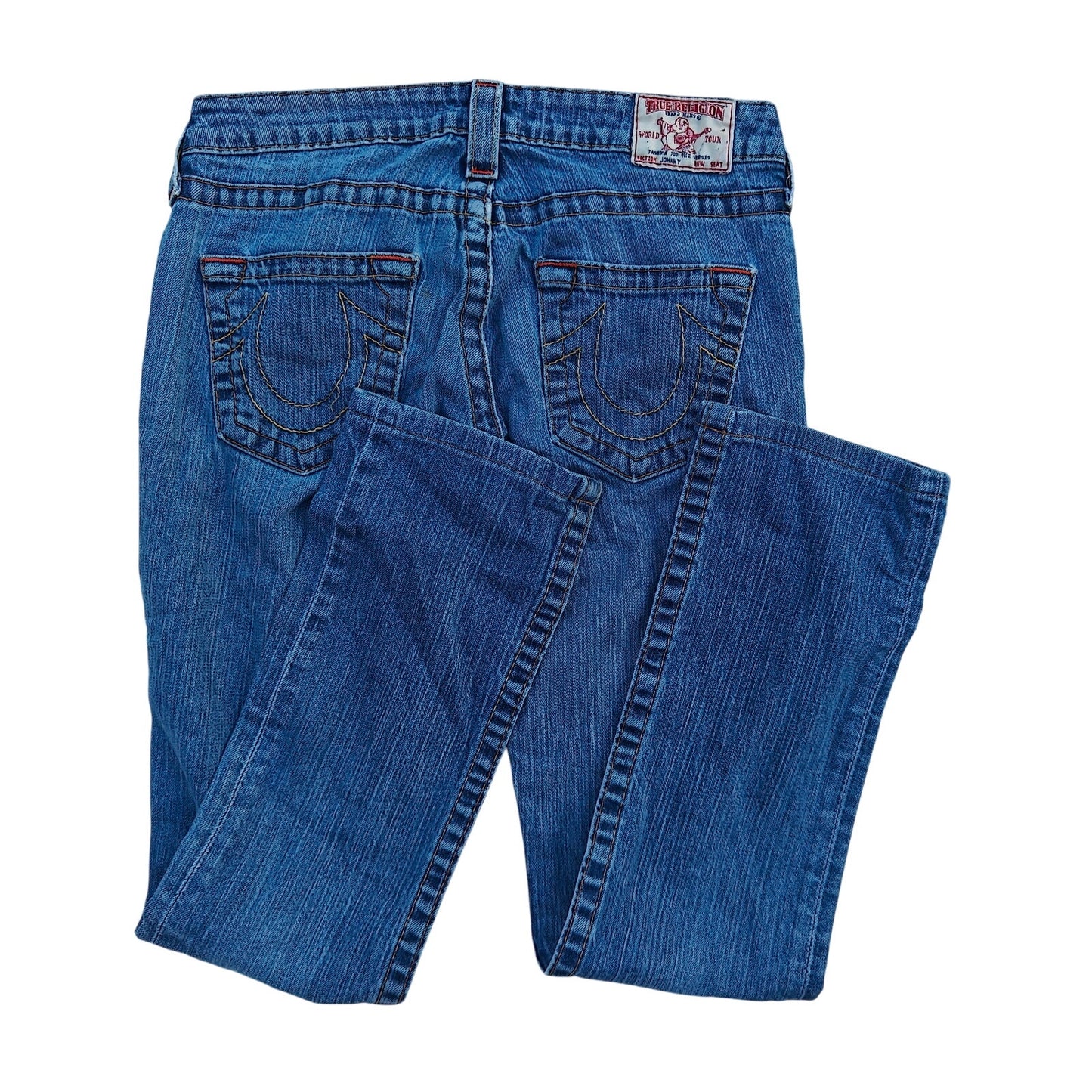 True Religion Made in USA Jeans Sz 27 – Mid Rise Straight Leg Denim