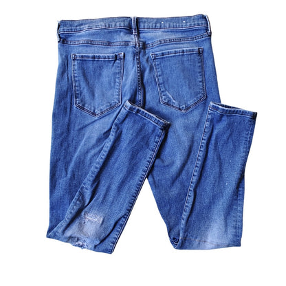 Banana Republic Skinny Jeans Women’s 31 | Distressed Medium Wash Stretch