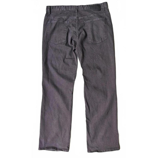 Calvin Klein Men's Straight Leg Gray Jeans - Size 36/30