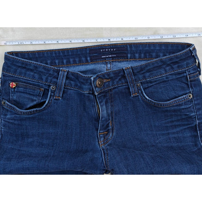 HUDSON Made in USA Skinny Jeans Dark Wash Stretch Women’s 28