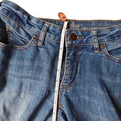 Soho Jeans Curvy Bootcut Medium Wash Stretch Denim Women’s Size 0