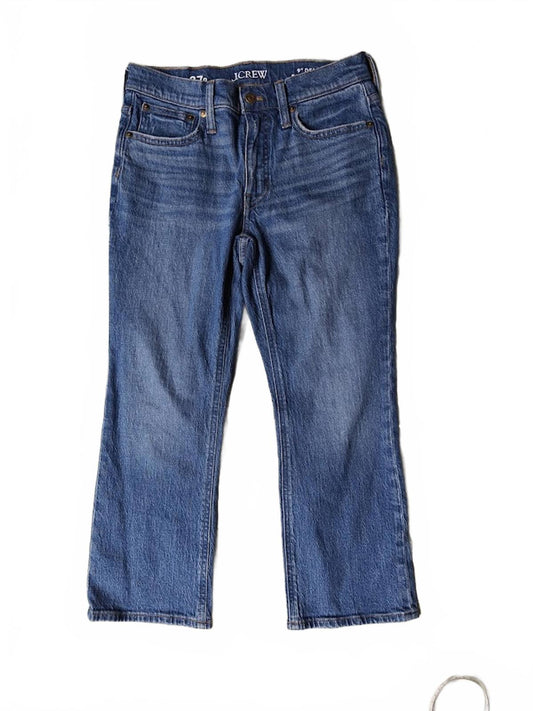 J Crew 9" Demi Boot Crop Jeans - Size 27P