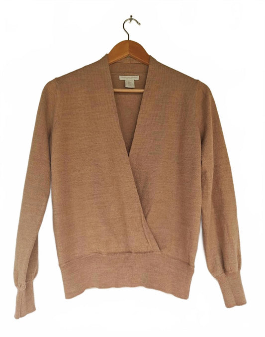 Christian Siriano Tan Sweater - Size M