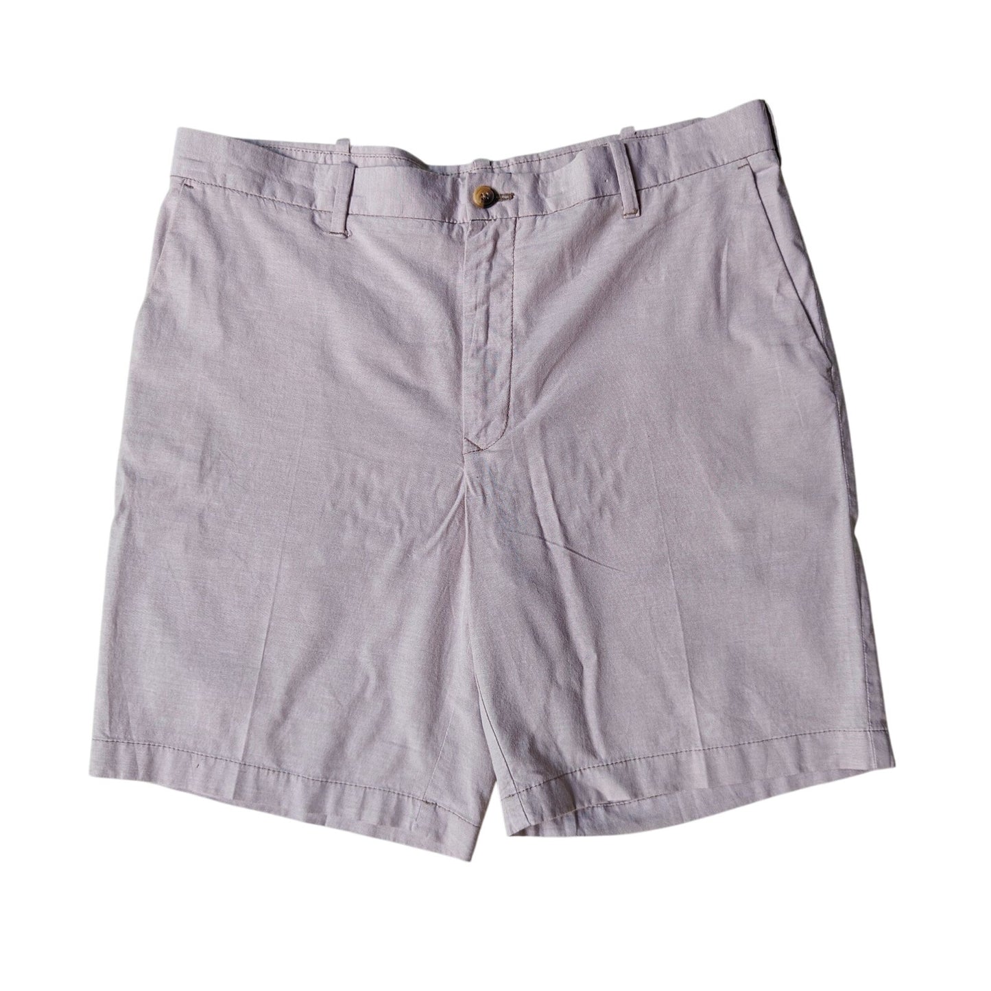 IZOD Men’s Linen-Blend Chino Shorts Sz 36
