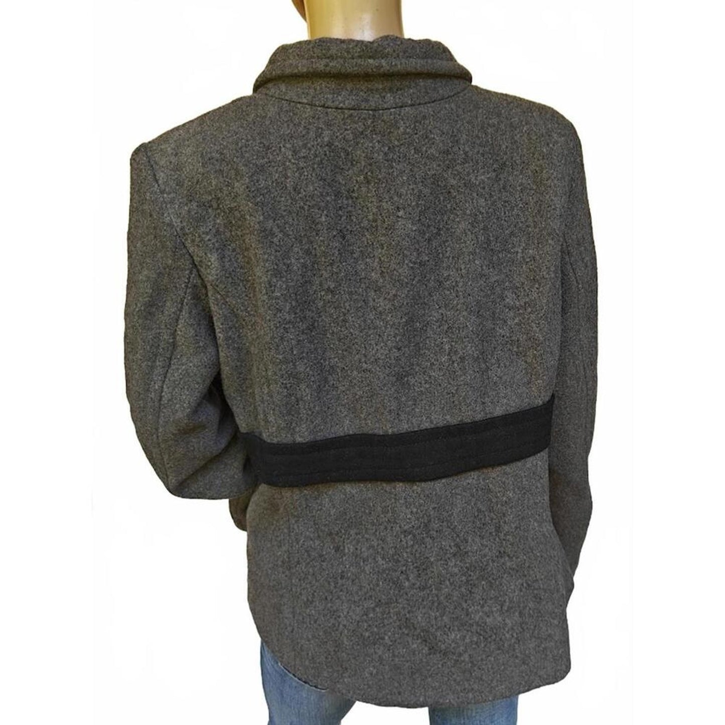 Old Navy Gray Wool Blend Coat Women’s Size XL