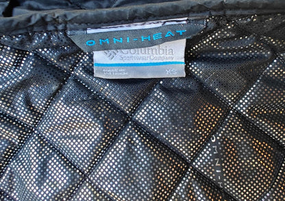 Columbia Omni Heat Black Quilted Jacket - Size XS