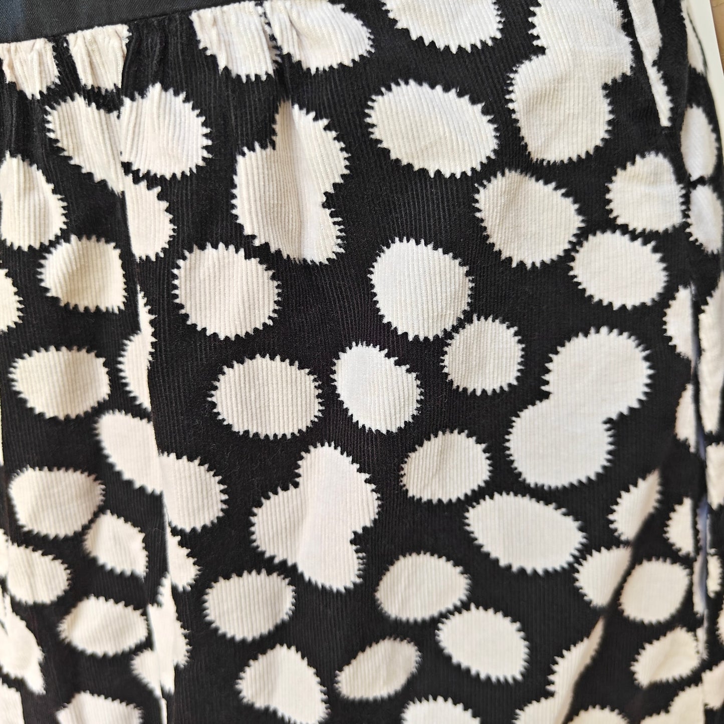 Leifnotes Black White Polka Dot Sleeveless Midi Dress Anthropologie Size 12
