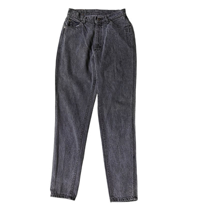 Lee Vintage High Rise Tapered Jeans Gray Wash 90s Mom Style Women’s 11