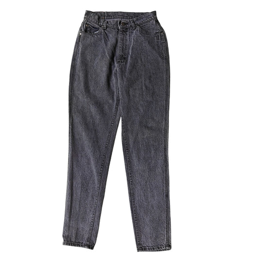 Lee Vintage High Rise Tapered Jeans Gray Wash 90s Mom Style Women’s 11