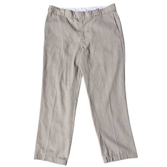Dickies 874 Original Fit Work Pants Khaki 40x32 Classic Straight Leg