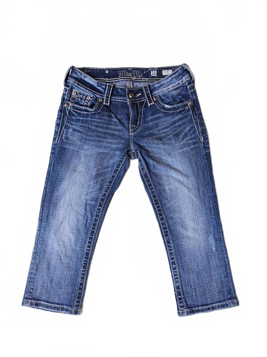 Miss Me Buckle 8 Capri Jeans - Size 26