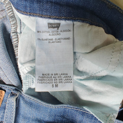 Levi’s Too Superlow Bootcut Jeans Women’s Size 24 Blue Medium Wash Denim