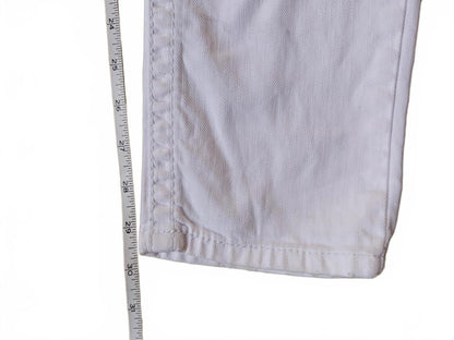 Silver Suki Skinny Jeans in White - Size 28/31