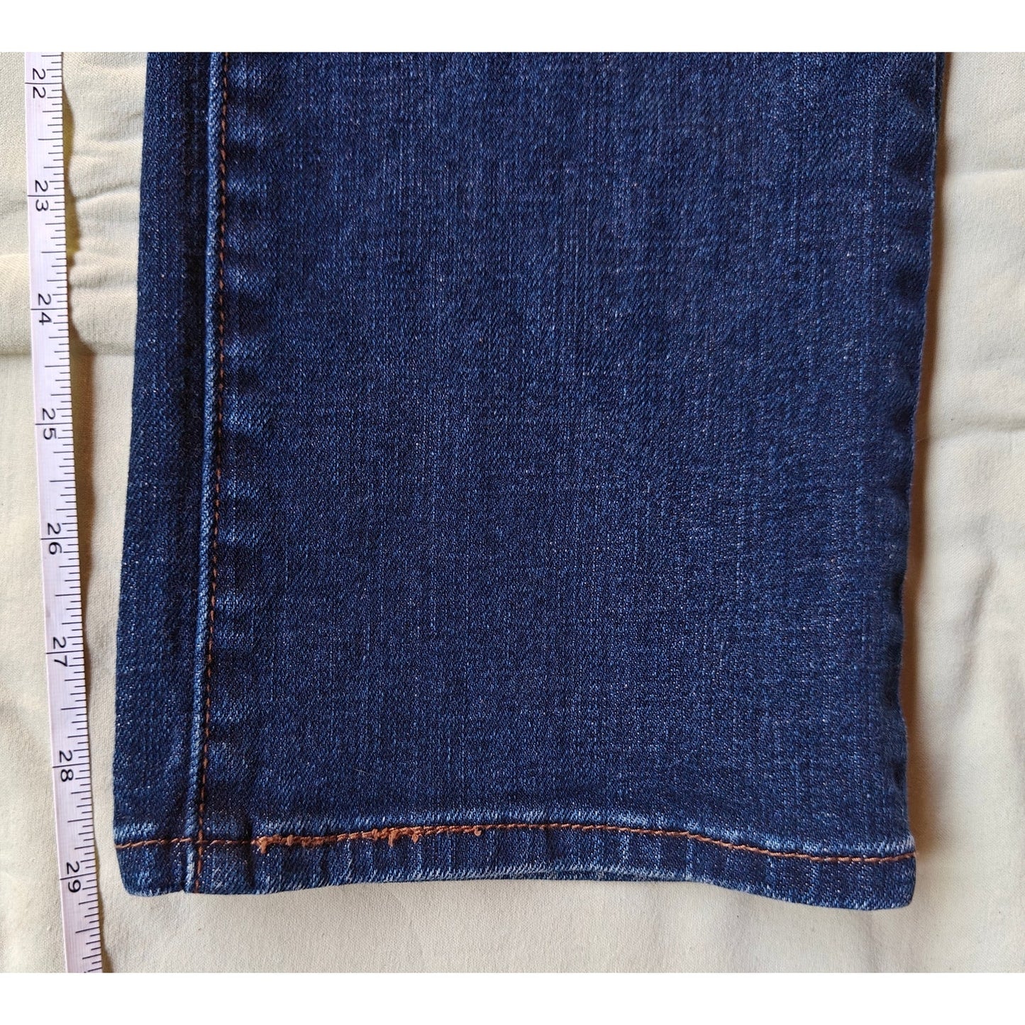 Levi’s 505 Women’s Straight Jeans Dark Wash Stretch Denim Size 6S