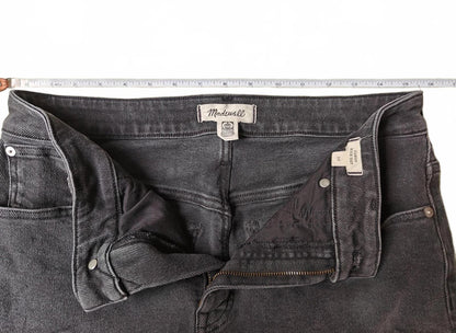 Madewell Curvy Kick Out Black Jeans - Size 30