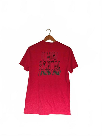 Elf Movie OMG Graphic T-Shirt Christmas Holiday Tee