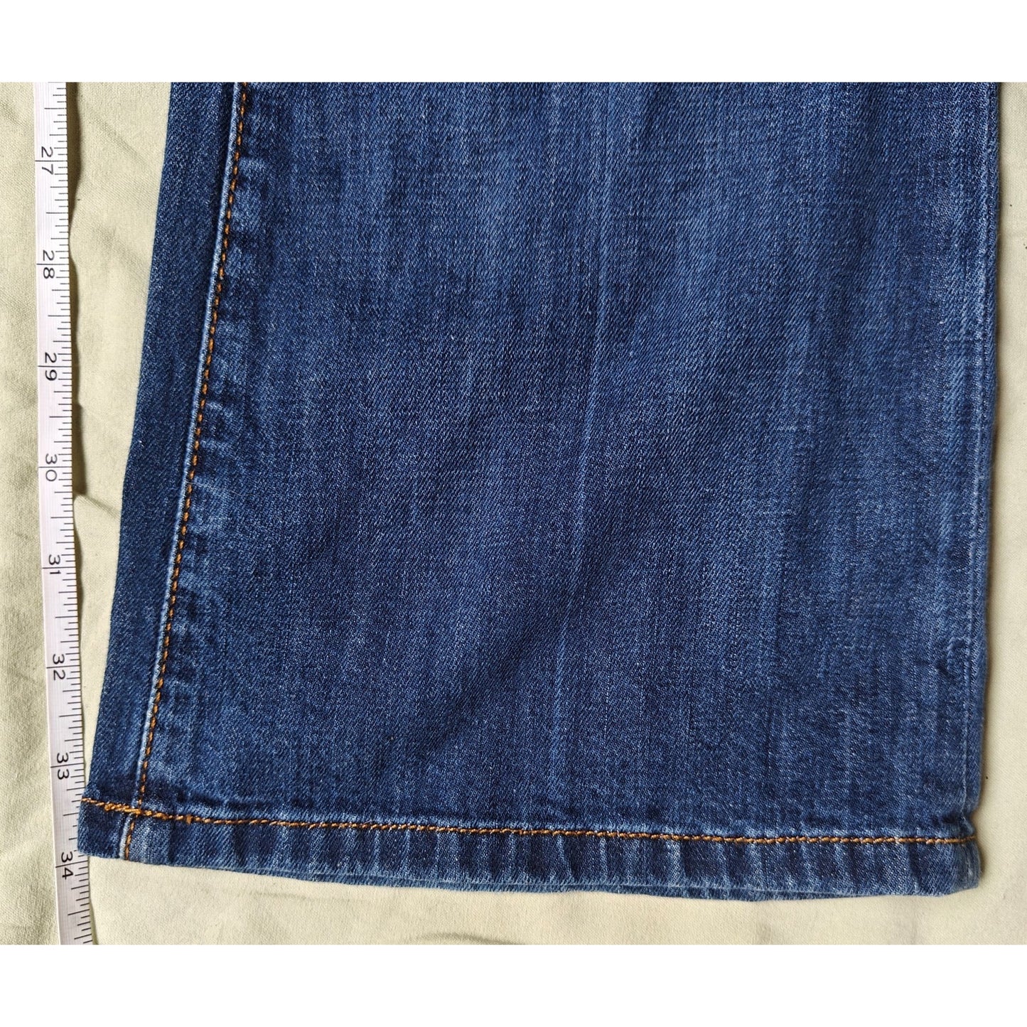 Joe’s Jeans Rocker Bootcut Women’s Size 27 Blue Denim Flap Pocket Stretch