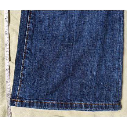 Joe’s Jeans Rocker Bootcut Women’s Size 27 Blue Denim Flap Pocket Stretch