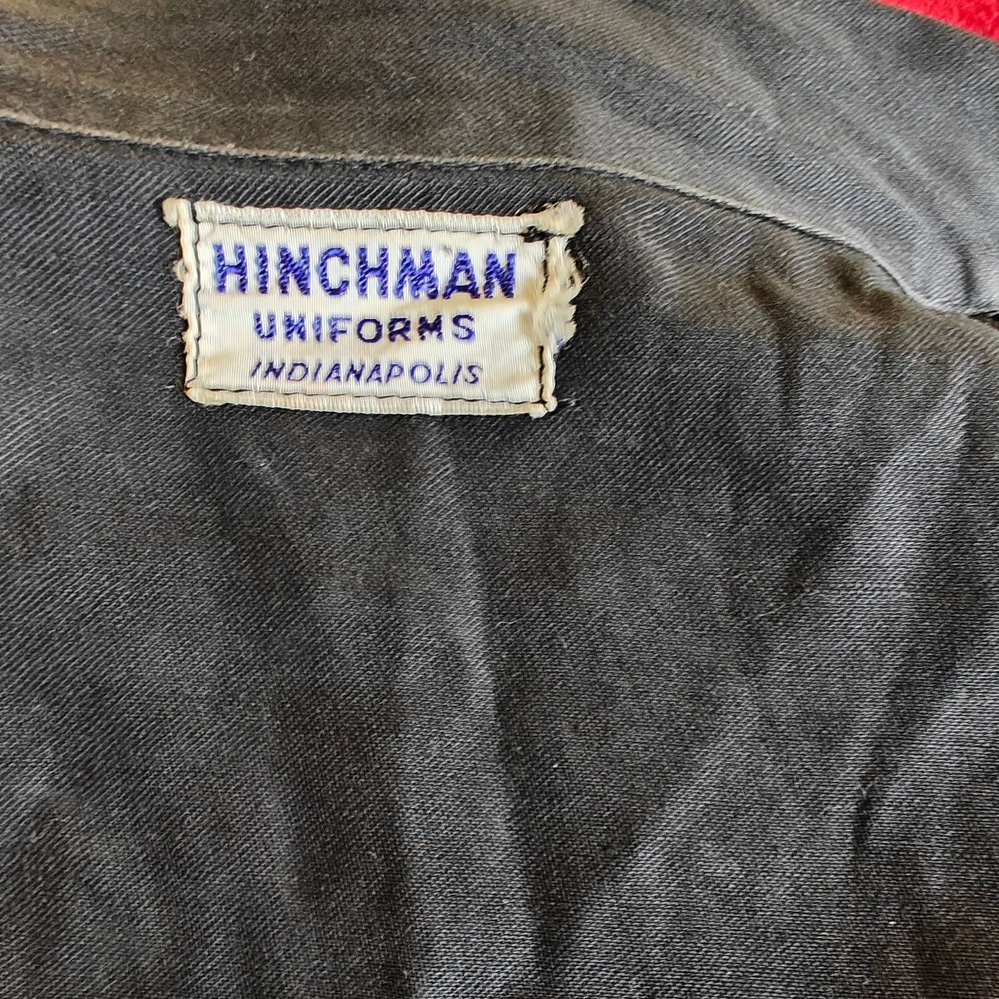 Vintage Hinchman Sky Hawks Parachute Club Jacket Indianapolis Black