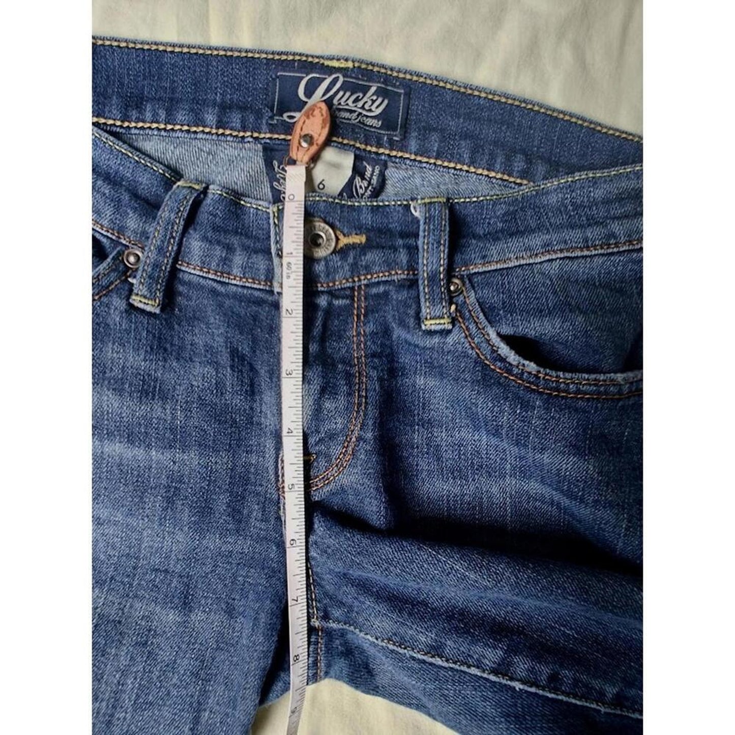 Lucky Brand Zoe Boot Cut Low Rise Jeans - Size 6