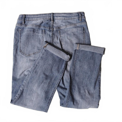 Vera Wang Roll Cuff Capri Jeans - Size 10