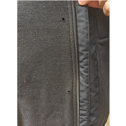 Eddie Bauer Men’s Black Full Zip Jacket Size L – Outdoor Casual Warm Layer