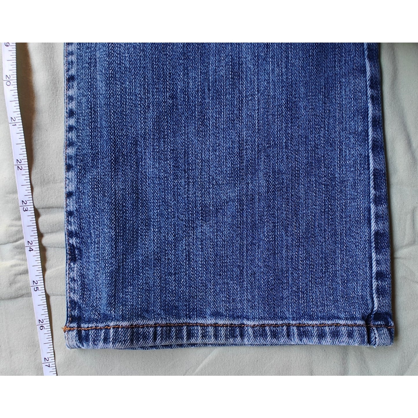 Lucky Brand Dungarees Women’s 8/29 Button Fly Straight Jeans Made USA