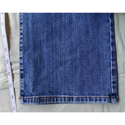 Lucky Brand Dungarees Women’s 8/29 Button Fly Straight Jeans Made USA