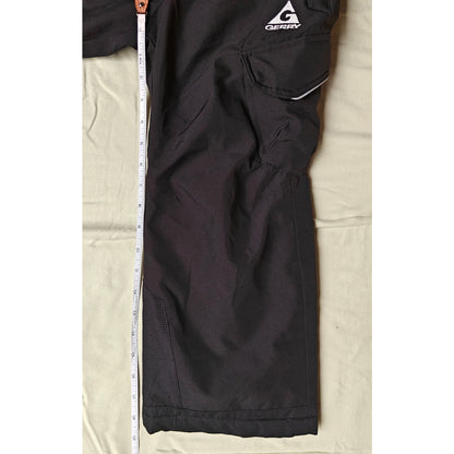 Gerry Kids Ski Snow Pants XS 5/6 Black Fleece Lined Waterproof