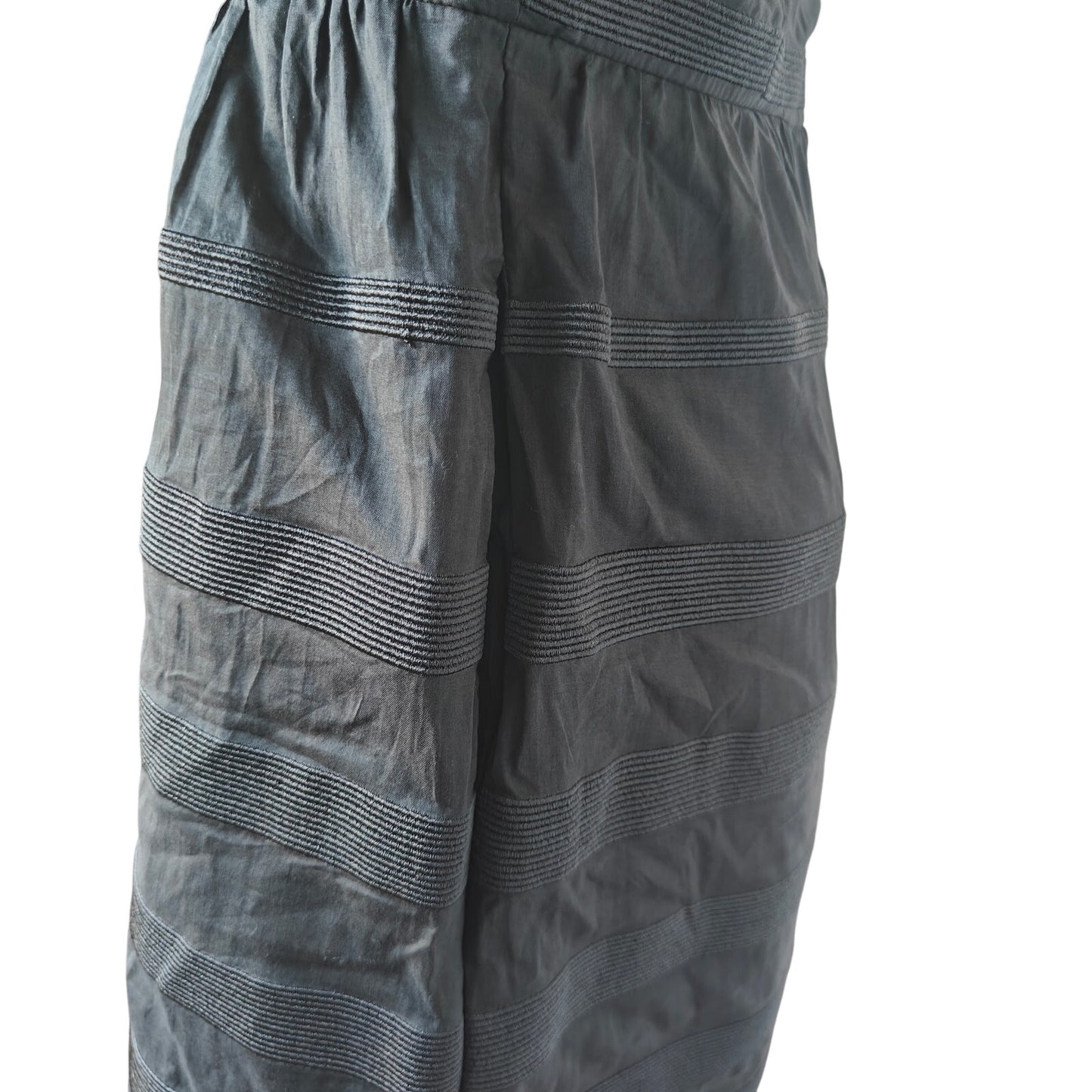 J.Crew Black Strapless Cotton Ginny Dress w/ Ribbon Waist – Size 4 | LBD Cocktail