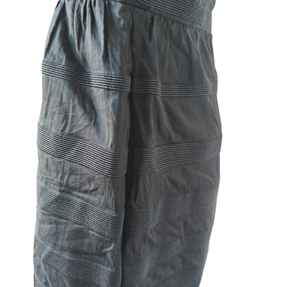 J.Crew Black Strapless Cotton Ginny Dress w/ Ribbon Waist – Size 4 | LBD Cocktail