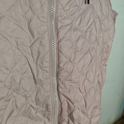 Columbia Pink Quilted Hooded Jacket Women’s 3X Plus Zip Puffer Coat