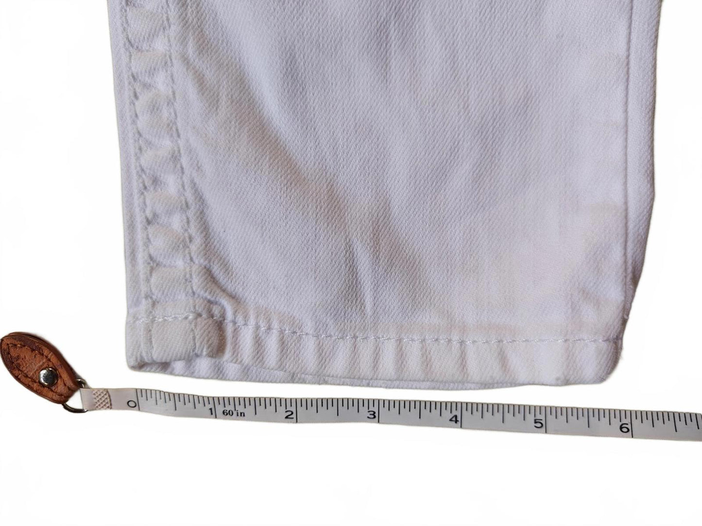 Silver Suki Skinny Jeans in White - Size 28/31