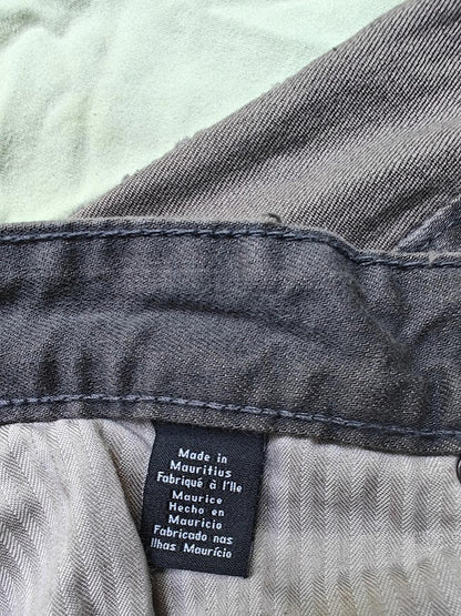 Calvin Klein Men's Straight Leg Gray Jeans - Size 36/30