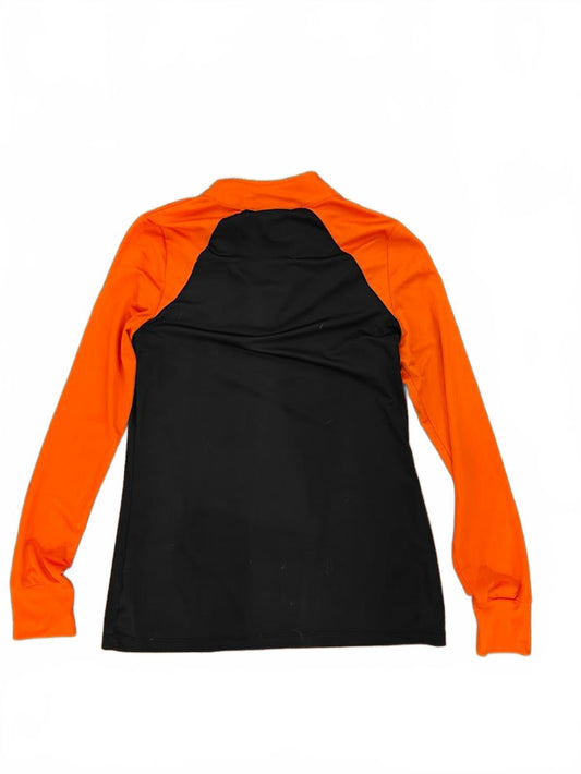 Chicago Bears NFL 1/4 Zip – Orange & Navy - Size L