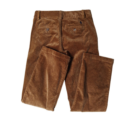Polo Ralph Lauren Kids Corduroy Pants Brown Boys Size 10 Classic Fit