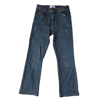 Wrangler Boys Jeans 14 Slim Classic Bootcut Blue Denim Western Cowboy