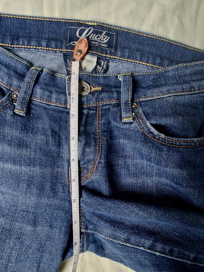 Lucky Brand Zoe Boot Cut Low Rise Jeans - Size 6