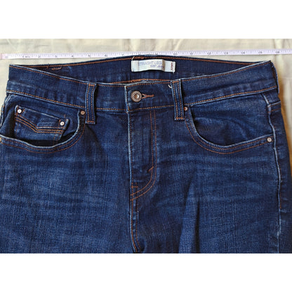 Levi’s 505 Women’s Straight Jeans Dark Wash Stretch Denim Size 6S