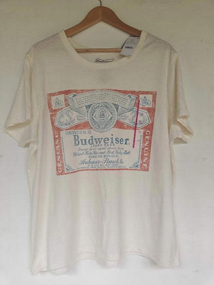 Budweiser Vintage Style T-Shirt - Size XXL