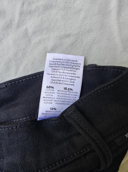 Anthropologie black "Mother" jeans NWT - Size 23