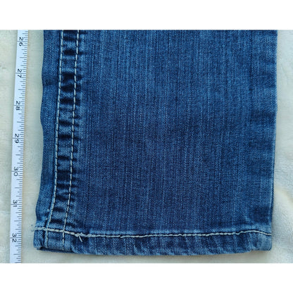 Ariat REAL Denim Mid Rise Straight Jeans Women’s 25R Blue